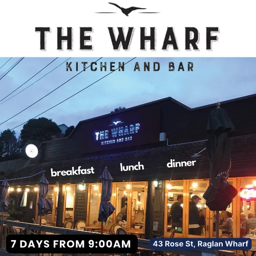 The Wharf Kitchen & Bar, Raglan 2024